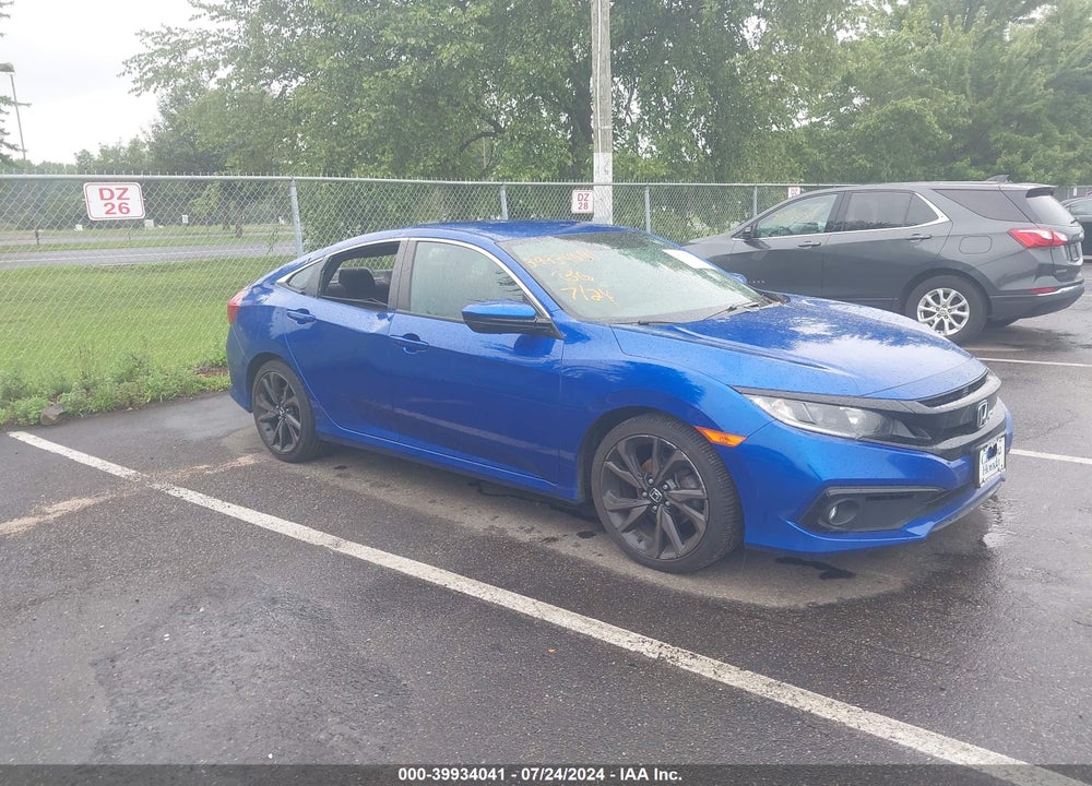 2021 HONDA CIVIC SPORT VIN: 19XFC2F81ME201221