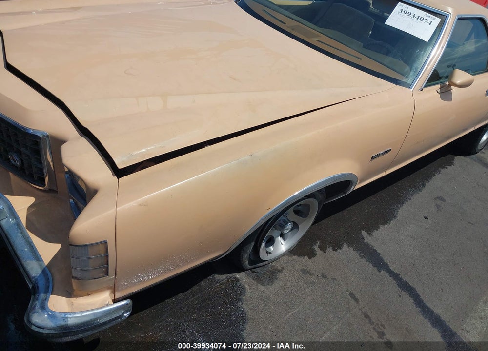 1979 FORD RANCHERO VIN: 9H48H168196