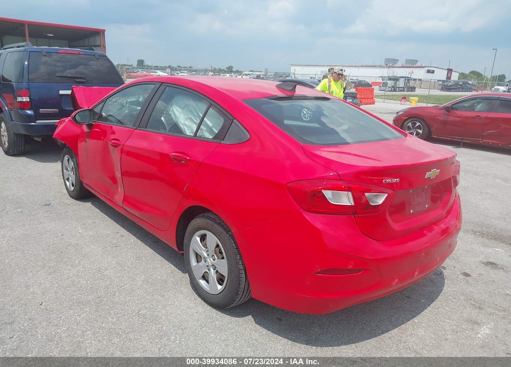 2017 CHEVROLET CRUZE LS AUTO VIN: 1G1BC5SM6H7109913
