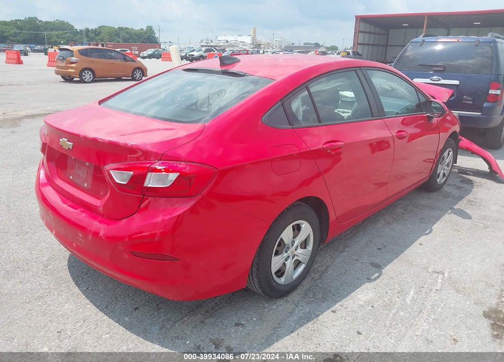 2017 CHEVROLET CRUZE LS AUTO VIN: 1G1BC5SM6H7109913