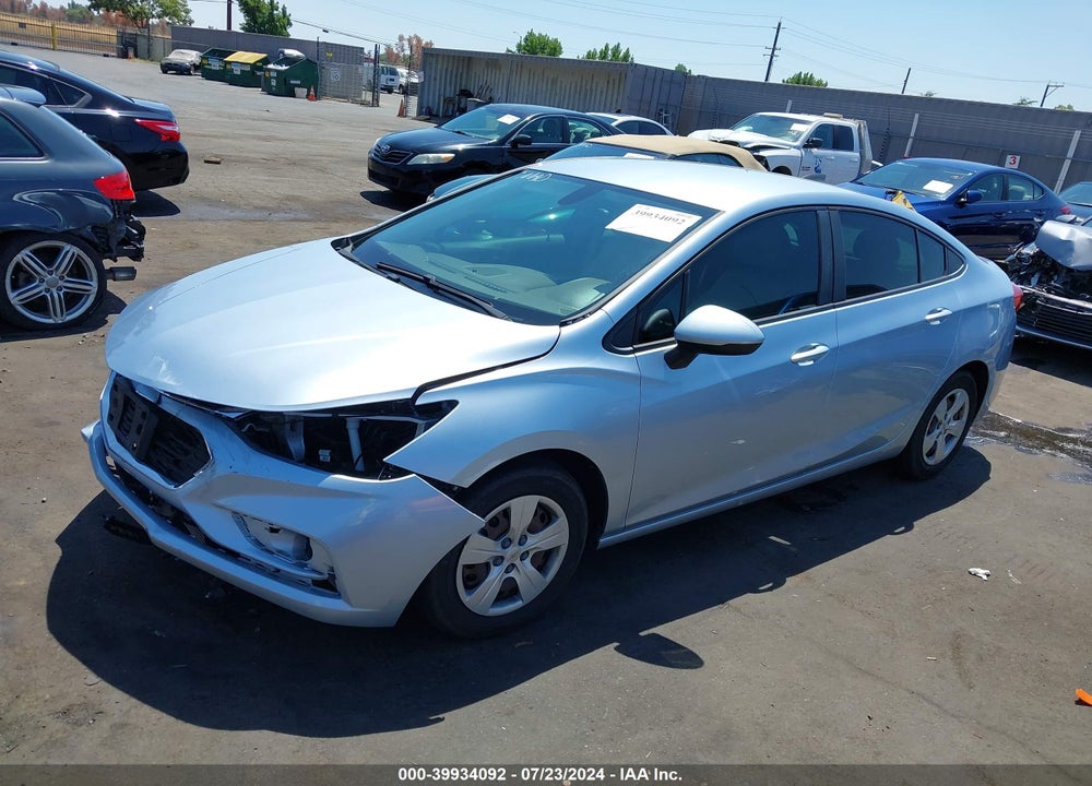 2018 CHEVROLET CRUZE LS AUTO VIN: 1G1BC5SM6J7211332