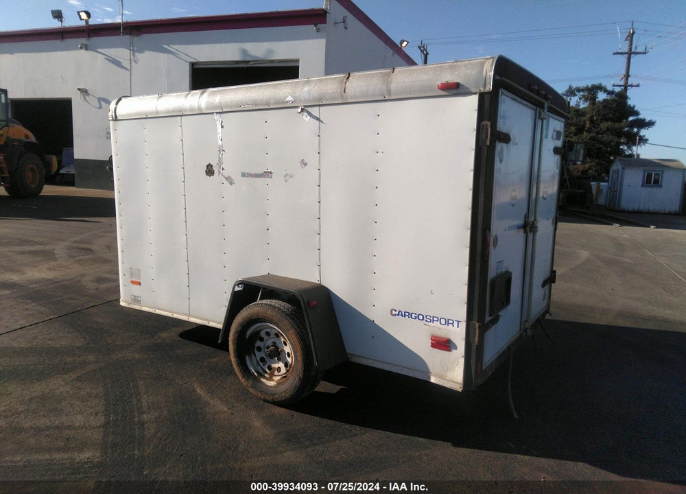 2001 PACE C5610SA VIN: 4P2FB10191U026158