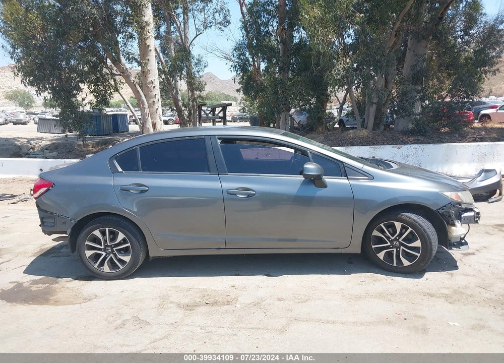 2013 HONDA CIVIC EX VIN: 19XFB2F83DE275937