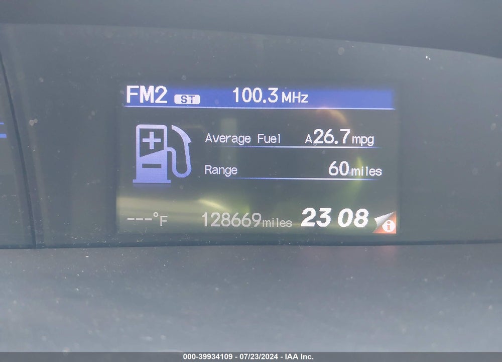 2013 HONDA CIVIC EX VIN: 19XFB2F83DE275937
