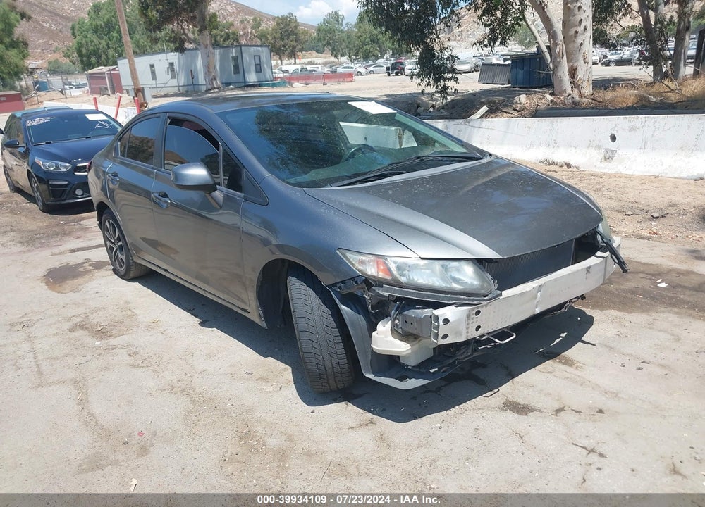 2013 HONDA CIVIC EX VIN: 19XFB2F83DE275937