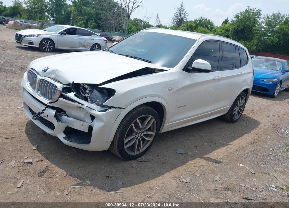 2016 BMW X3 XDRIVE28I VIN: 5UXWX9C54G0D75323