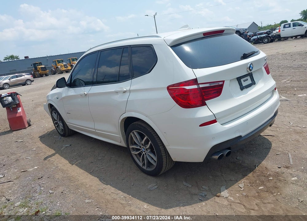 2016 BMW X3 XDRIVE28I VIN: 5UXWX9C54G0D75323