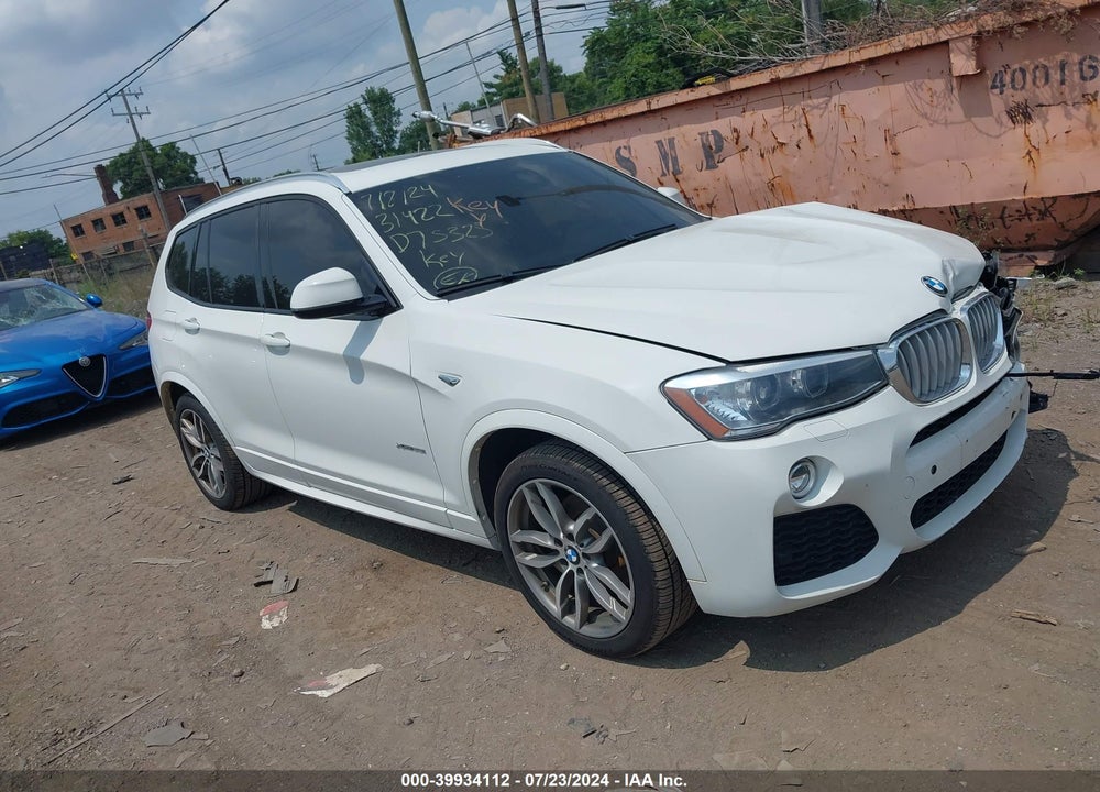 2016 BMW X3 XDRIVE28I VIN: 5UXWX9C54G0D75323
