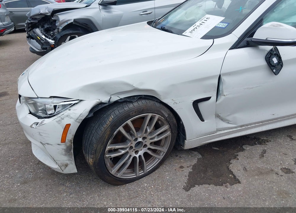 2016 BMW 428I GRAN COUPE VIN: WBA4A9C57GG505106
