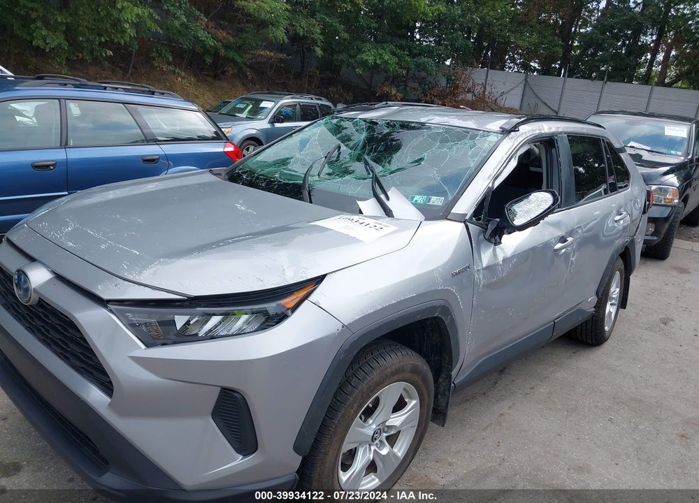2019 TOYOTA RAV4 HYBRID VIN: 2T3MWRFV4KW041561