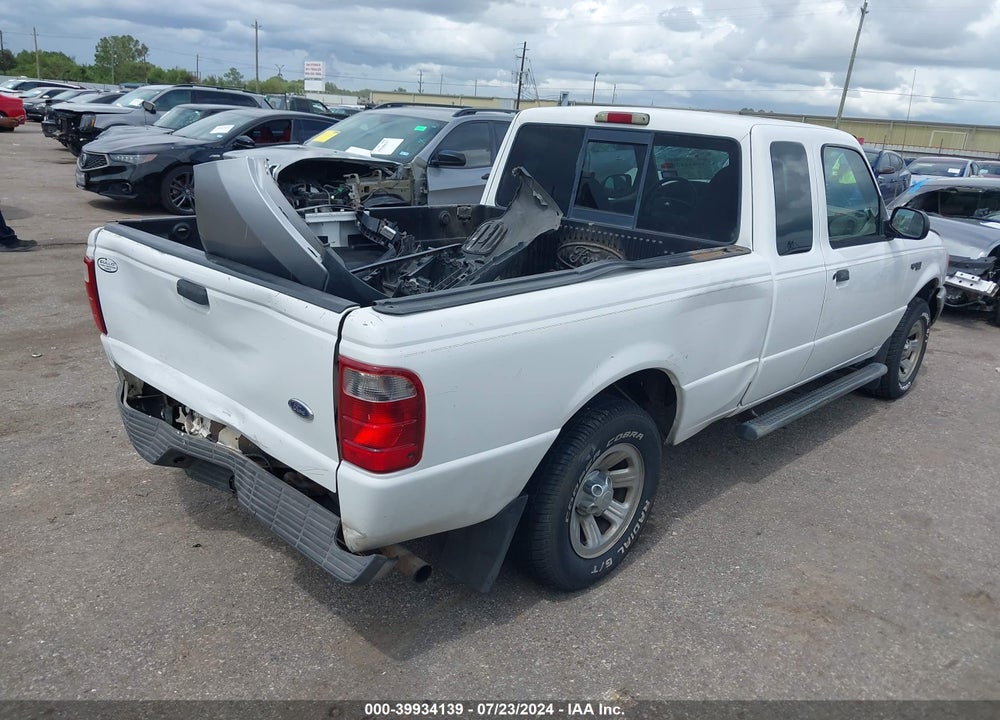 2002 FORD RANGER VIN: 1FTYR44U02PA92055