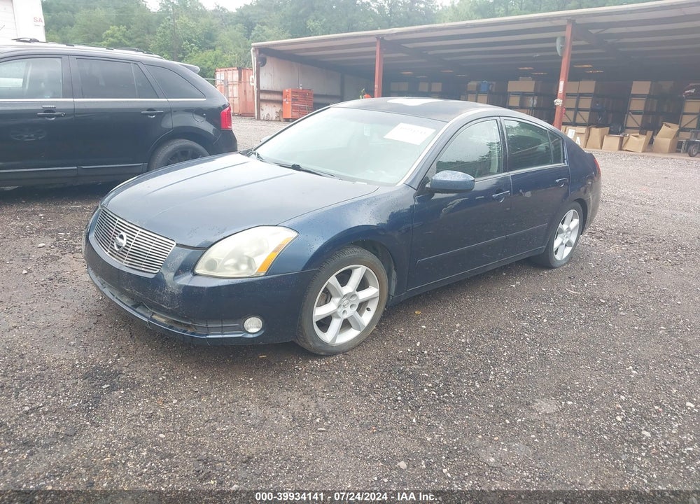 2004 NISSAN MAXIMA 3.5 SE VIN: 1N4BA41E44C837741