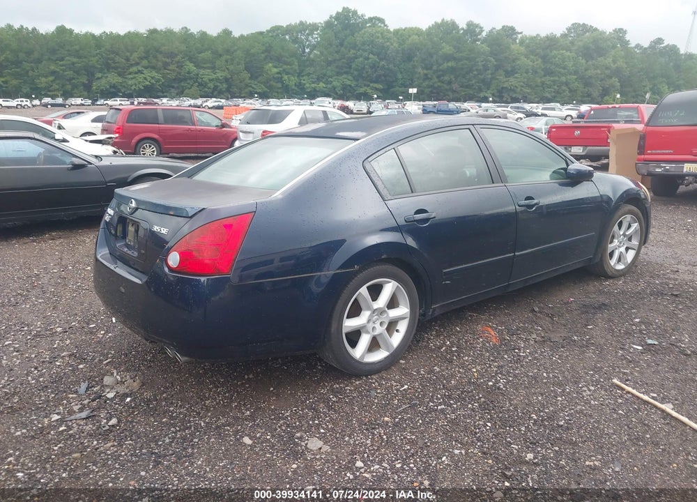 2004 NISSAN MAXIMA 3.5 SE VIN: 1N4BA41E44C837741
