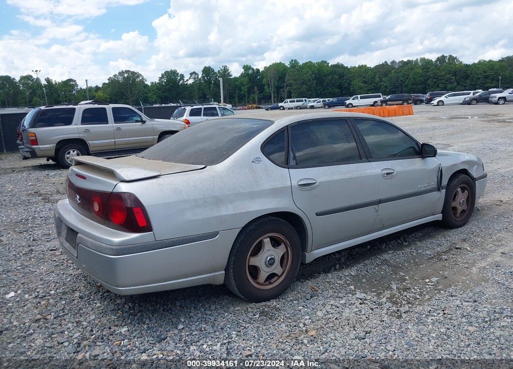 2001 CHEVROLET IMPALA LS VIN: 2G1WH55K719174710
