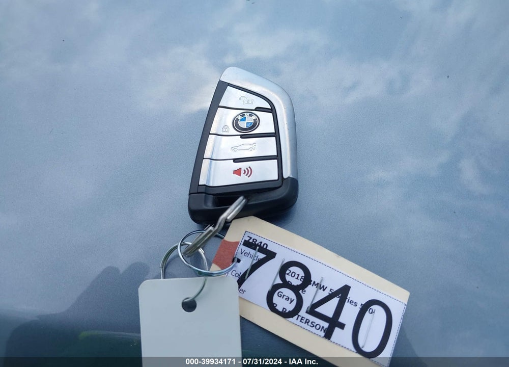 2018 BMW 540I XDRIVE VIN: WBAJE7C51JWD49611