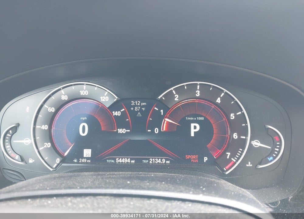 2018 BMW 540I XDRIVE VIN: WBAJE7C51JWD49611