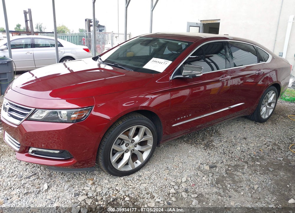 2017 CHEVROLET IMPALA 2LZ VIN: 2G1145S33H9132726
