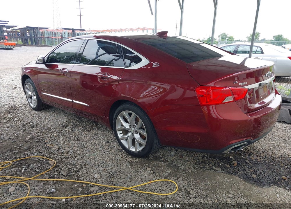 2017 CHEVROLET IMPALA 2LZ VIN: 2G1145S33H9132726
