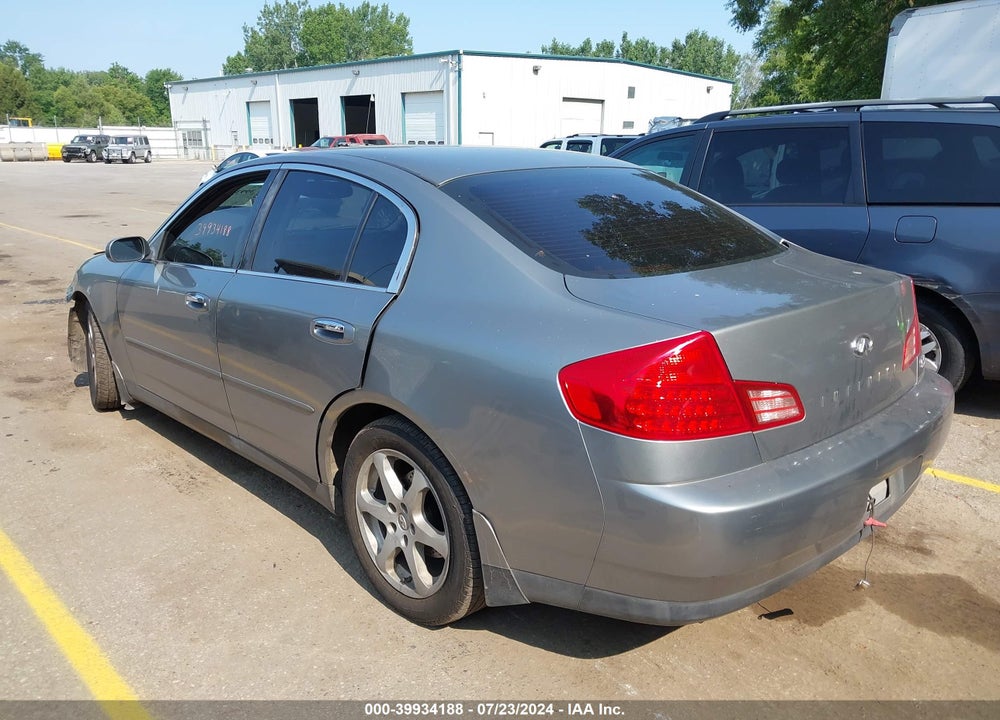2004 INFINITI G35X VIN: JNKCV51F44M710501