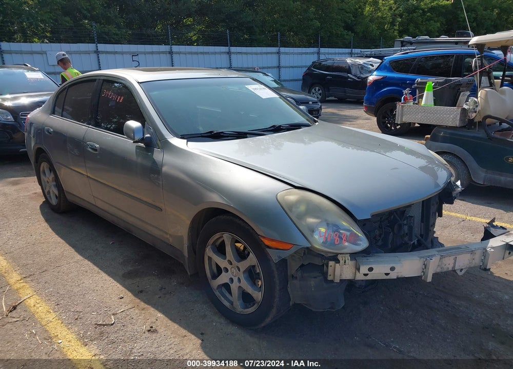2004 INFINITI G35X VIN: JNKCV51F44M710501