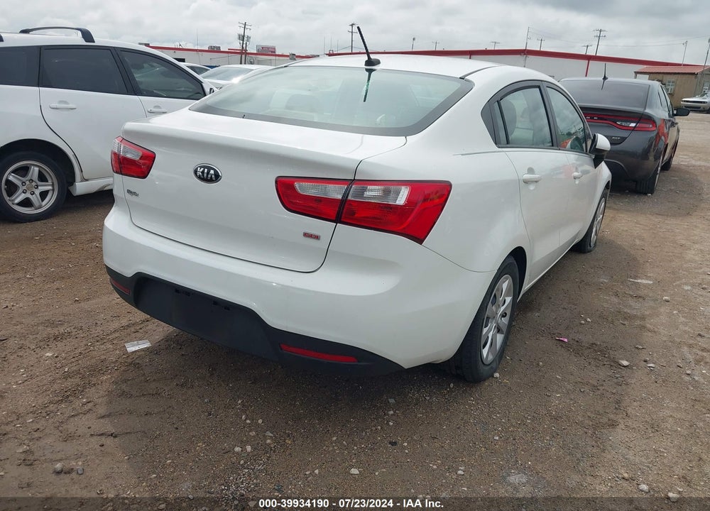 2014 KIA RIO LX VIN: KNADM4A38E6402145