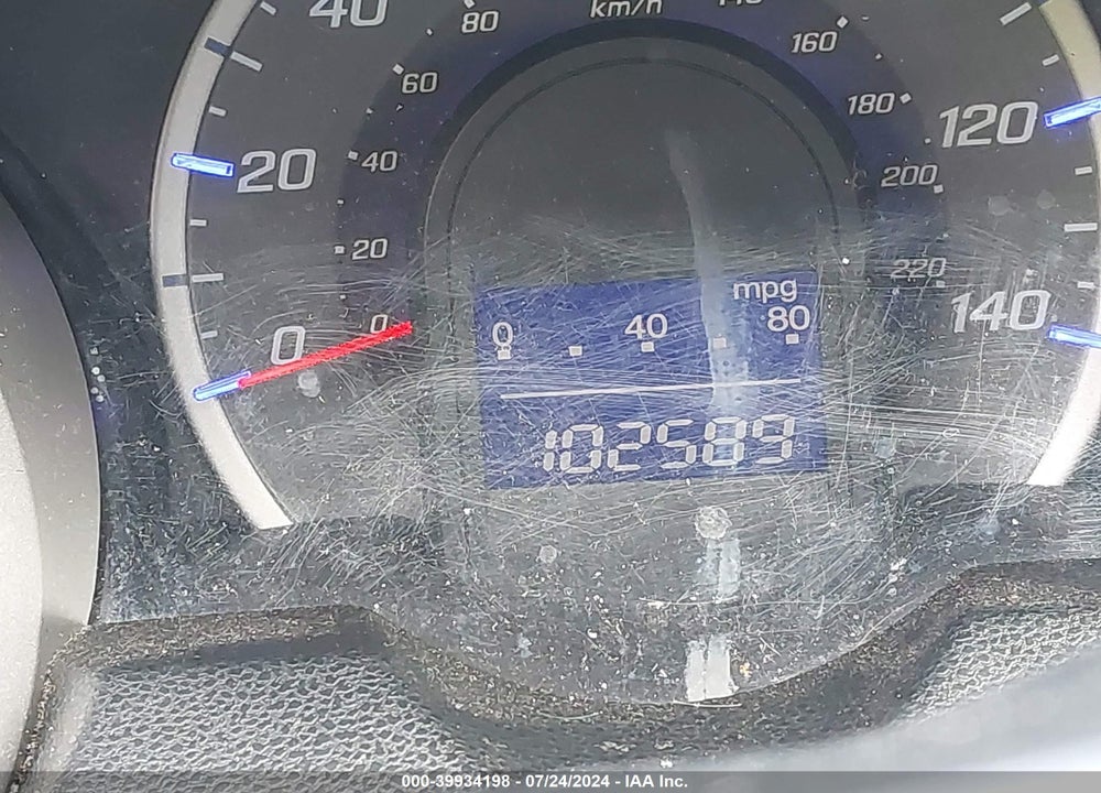 2012 HONDA FIT VIN: JHMGE8H32CC001844
