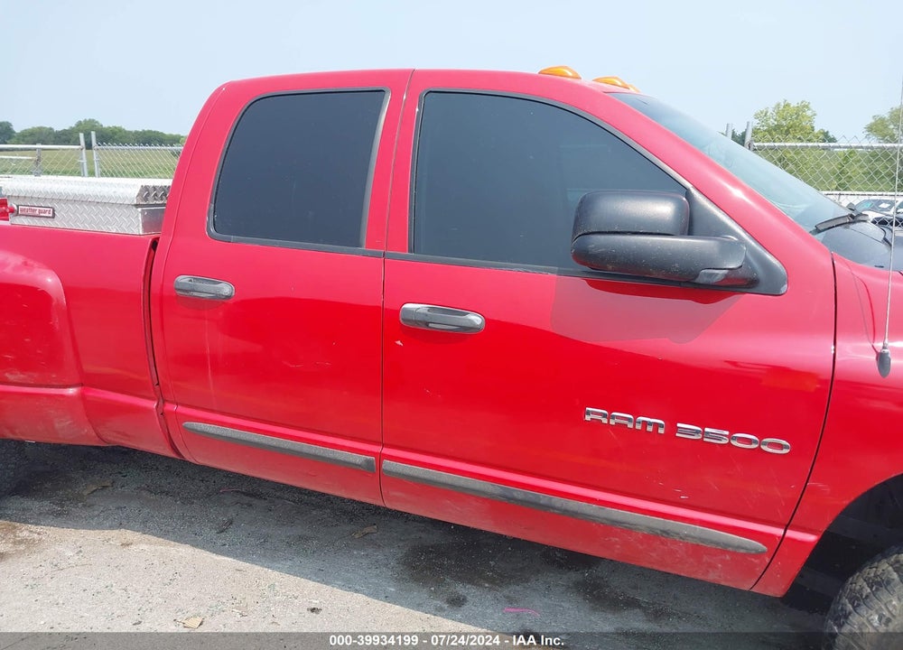 2003 DODGE RAM 3500 SLT/LARAMIE/ST VIN: 3D7MU48C13G736866