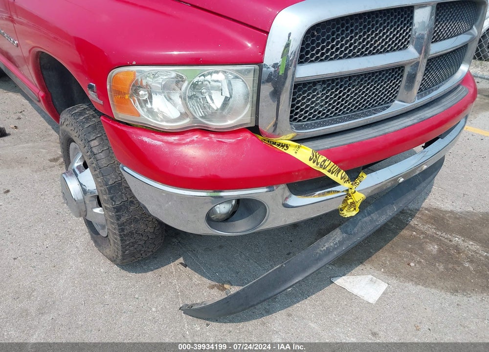 2003 DODGE RAM 3500 SLT/LARAMIE/ST VIN: 3D7MU48C13G736866