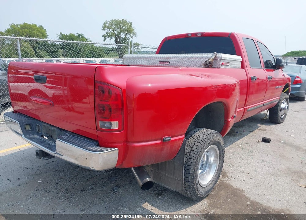 2003 DODGE RAM 3500 SLT/LARAMIE/ST VIN: 3D7MU48C13G736866