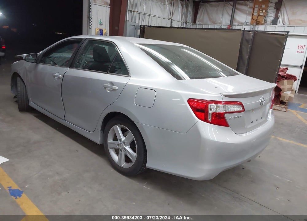 2012 TOYOTA CAMRY SE VIN: 4T1BF1FK5CU163113