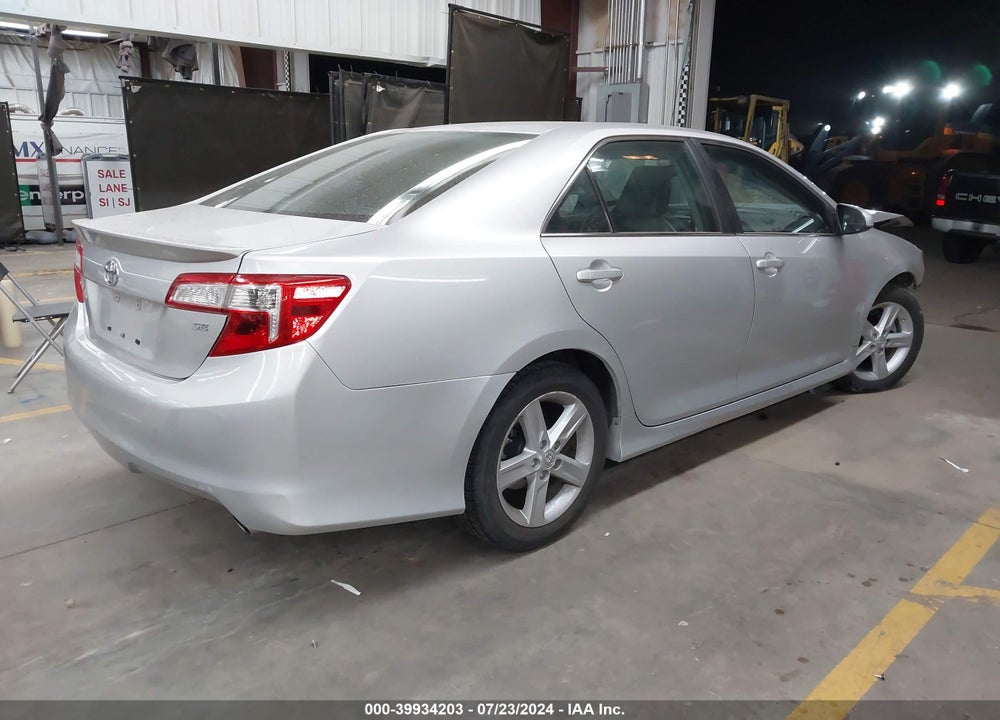 2012 TOYOTA CAMRY SE VIN: 4T1BF1FK5CU163113