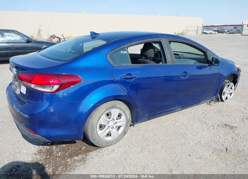 2017 KIA FORTE LX VIN: 3KPFK4A75HE138840