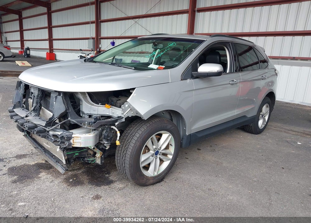 2018 FORD EDGE SEL VIN: 2FMPK4J8XJBB27726