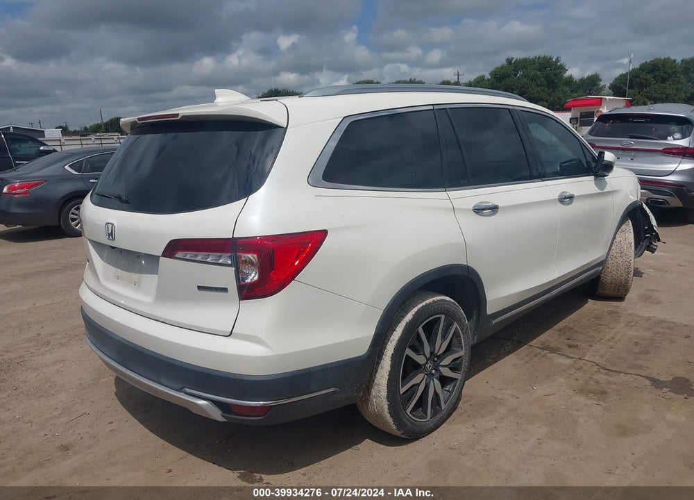 2019 HONDA PILOT TOURING VIN: 5FNYF5H95KB005586