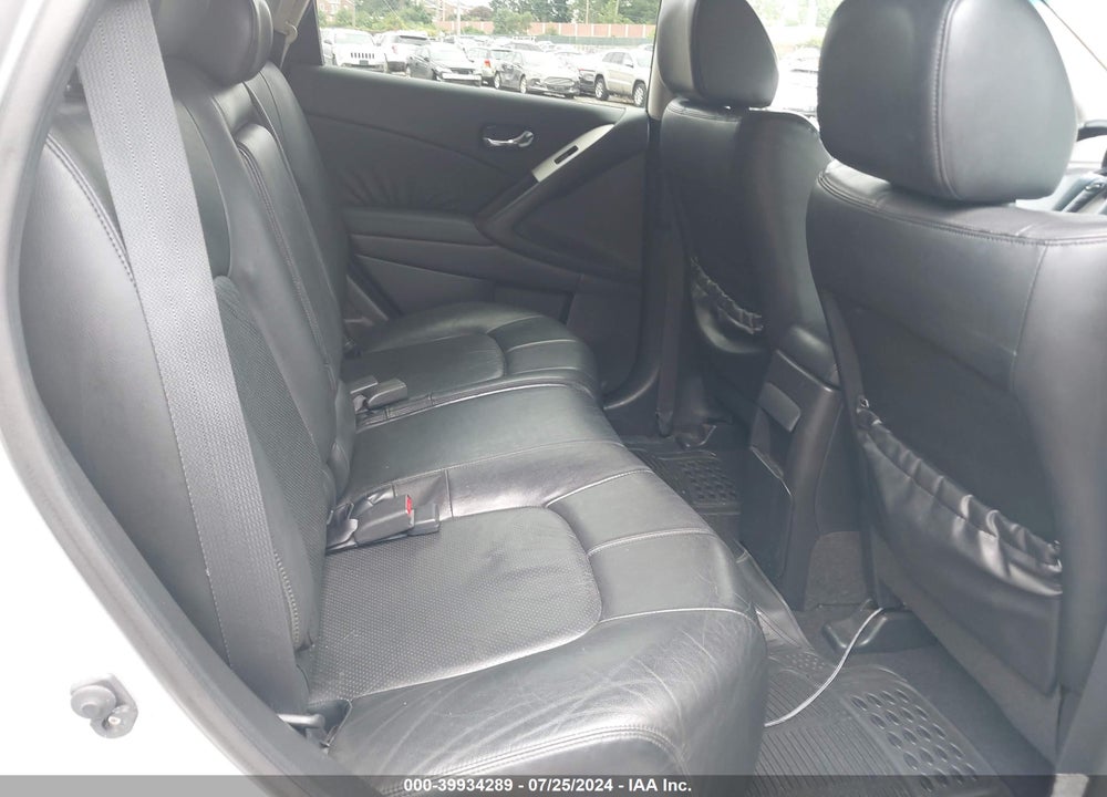 2009 NISSAN MURANO SL VIN: JN8AZ18W59W214005