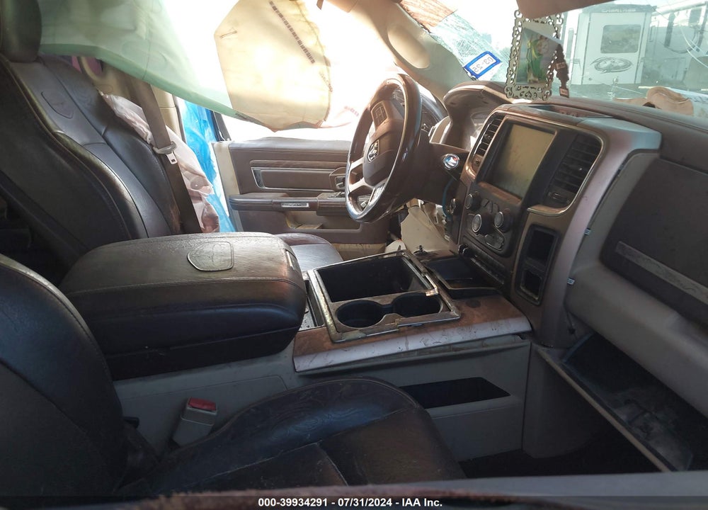 2013 RAM 3500 LAIE LONGHORN VIN: 3C63RRNL9DG616654