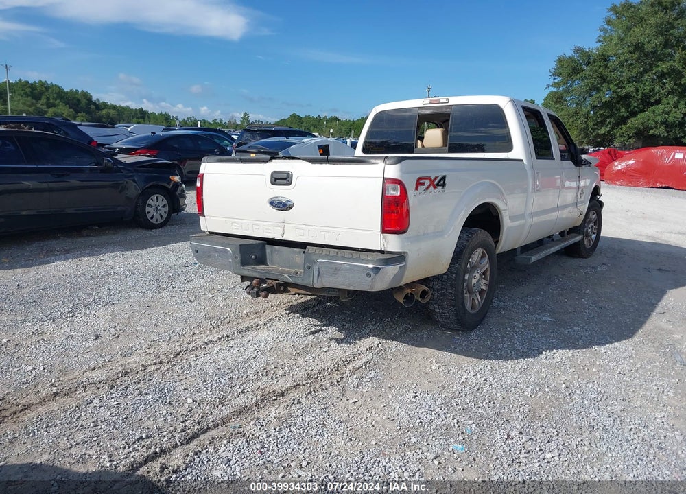2014 FORD F-250 LARIAT VIN: 1FT7W2BT2EEB62478