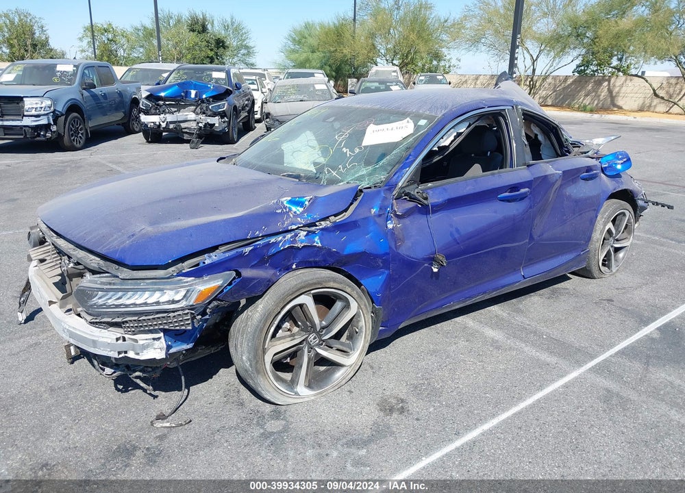 2022 HONDA ACCORD SPORT VIN: 1HGCV1F34NA062218