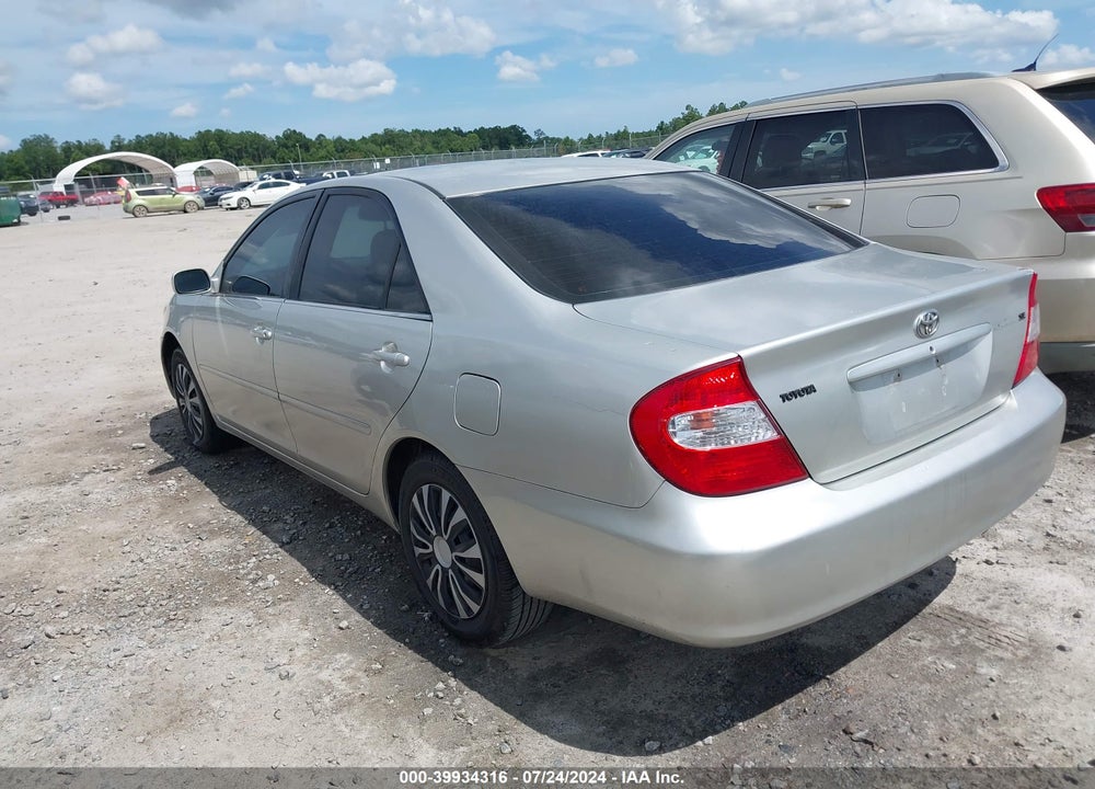 2004 TOYOTA CAMRY SE VIN: 4T1BE32K34U361596