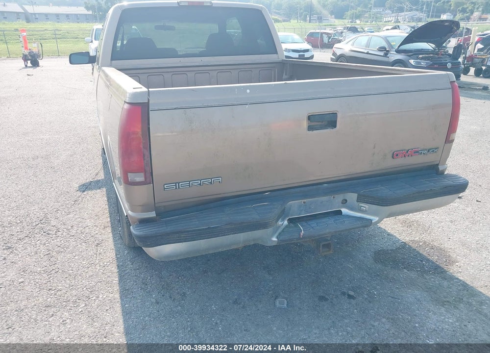 1995 GMC SIERRA C1500 VIN: 2GTEC19K2S1505939