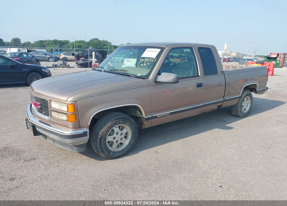 1995 GMC SIERRA C1500 VIN: 2GTEC19K2S1505939