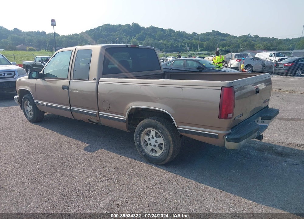 1995 GMC SIERRA C1500 VIN: 2GTEC19K2S1505939