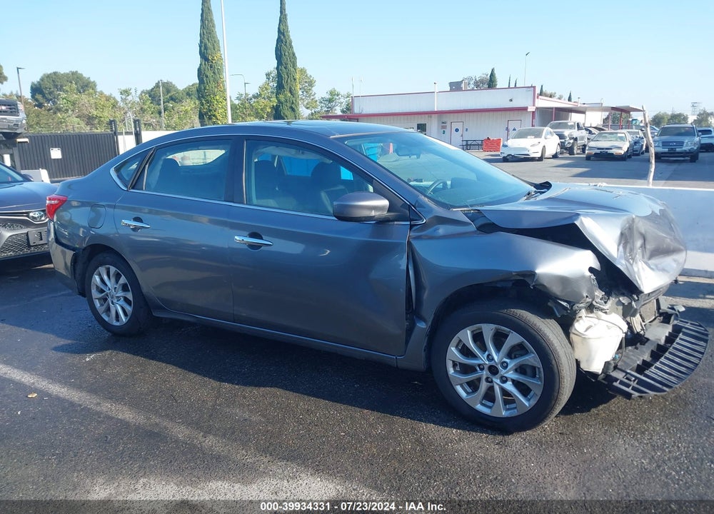 2017 NISSAN SENTRA SV VIN: 3N1AB7AP2HY327989