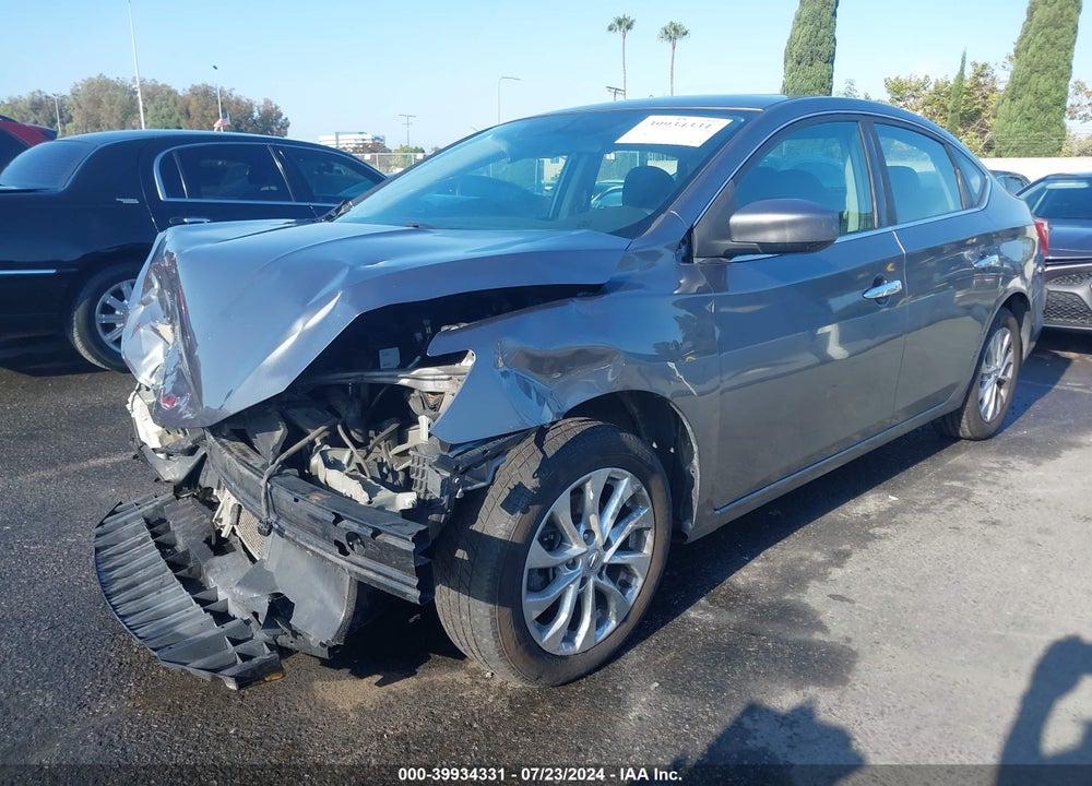 2017 NISSAN SENTRA SV VIN: 3N1AB7AP2HY327989