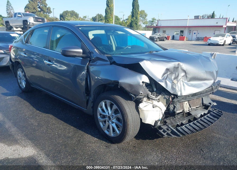 2017 NISSAN SENTRA SV VIN: 3N1AB7AP2HY327989