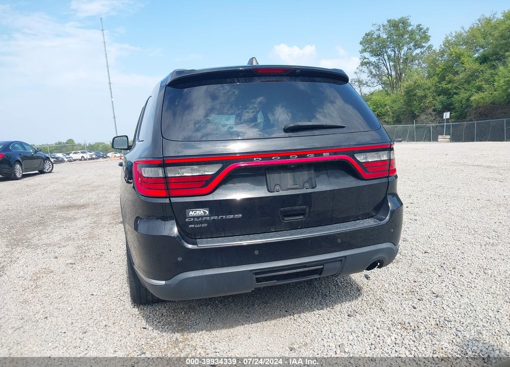 2015 DODGE DURANGO SXT VIN: 1C4RDJAG6FC954241