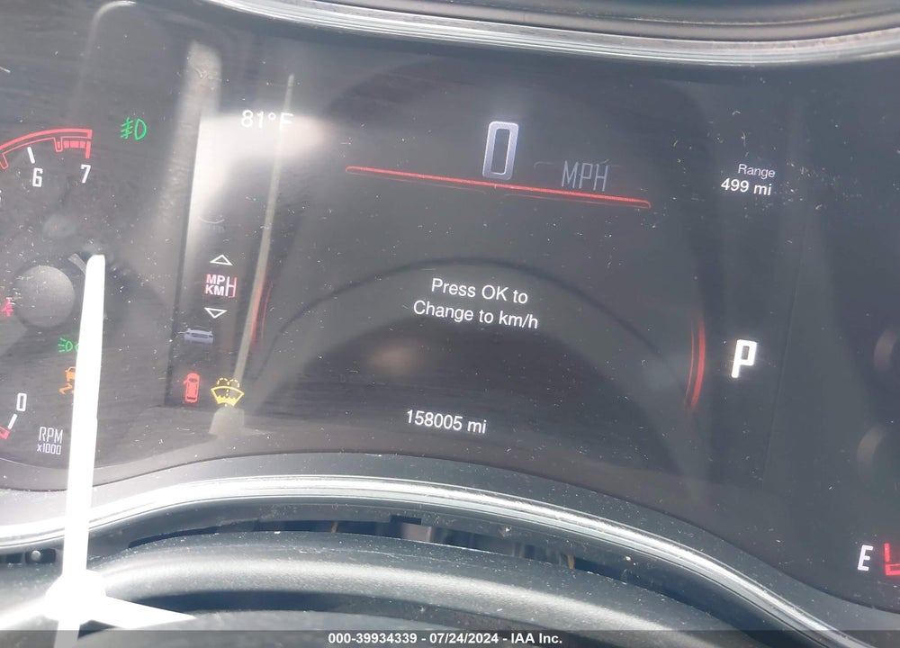 2015 DODGE DURANGO SXT VIN: 1C4RDJAG6FC954241