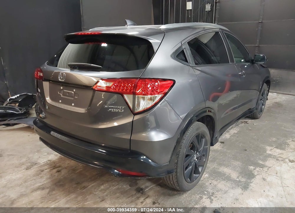 2022 HONDA HR-V AWD SPORT VIN: 3CZRU6H19NM746215