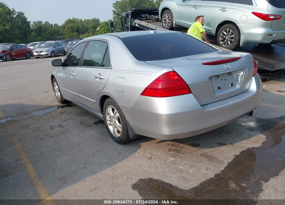 2007 HONDA ACCORD 2.4 EX VIN: 1HGCM56887A129671