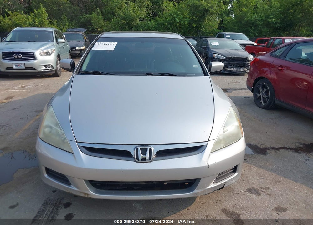 2007 HONDA ACCORD 2.4 EX VIN: 1HGCM56887A129671